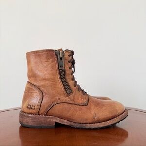 Bed Stu Tactic Trek Distressed Leather Combat Boots | US 6.5
